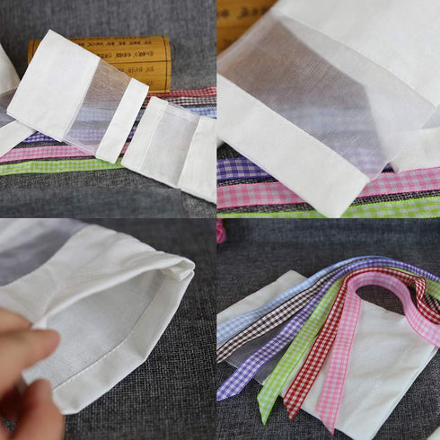 Sachet Empty Bags - Linen Fabric Organza Gauze Bags for Lavender, Spice, and Herbs
