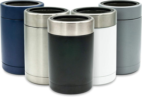 Tahoe Trails Stainless Steel 12oz Vacuum Insulated Can and Bottle Cooler |