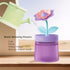 260ml Portable Mini Humidifier, Cute USB Small Humidifier with Flower, Quiet Cool Mist for Home and Travel