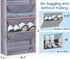 Closet KEETDY Over The Door Shoe Organizer Fit Big Shoes Large Shoe Rack for Door Hanging Shoe Organizer for Door