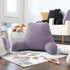 Hearth & Harbor Reading Pillow for Bed Adult Back Pillow for Sitting in Bed, Standard Bed Pillows for Sitting Up, Foam