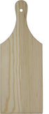 Package of 4 Unfinished Mini Wooden Cutting Boards for Crafting and Decorating