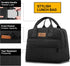 HOMESPON Insulated Lunch Bag for Women Men Cooler Lunch Box Tote for Work Picnic (Black)