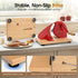 Justore Manual Bread Slicer for Homemade Bread, Adjustable Thickness and Evenly Slicing, Sourdough Bread Slicer