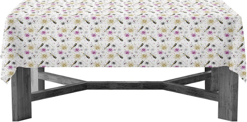 54" 108" 1-Count, Party Essentials Heavy Duty Disposable x Printed Plastic Rectangle Table Cover/ Tablecloth/ Banner