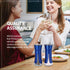 Blue Salt and Pepper Shakers Set by Aelga, Blue Kitchen Accessories, Decor for Kitchen, Restaurants, BBQ