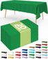 Pureegg Plastic Table Cloth Disposable 20 Pack, 54 x 108 Inch Table