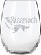 Sassenach Thistle Gaelic Scottish Glass for Outlander Fans, Perfect for Irish and Scottish Heritage Lovers
