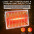 250W Chicken Coop Heater Lamp Winter Hanging Heat Lamp for Chickens Incubators Temperature Adjustable Chicken Brooder