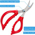 Crab Leg Crackers and Tools Set - Stainless Steel Lobster Crackers and Picks, Shellfish Crab Claw Cracker & Forks,