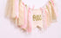 1st Highchair Banner Birthday - Pink Happy Birthday Banner Party Decorations for First Birthday,Best Princess Photo