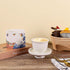 Counter, Butter Crock with Water Line, Ceramic Butter Keeper for French Butter Dish with Lid for Spreadable Fresh