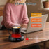 8H 3 Setting, Mug Warmer for Desk, Electric Coffee Cup Warmer Auto Shut Off Candle Warmer for Home Office, Smart Tea