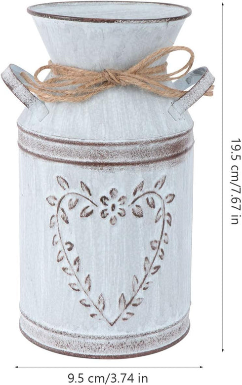 Happyyami 1pc Elegant Iron Heart Pattern Plant Holder, Unique Flower Pot for Home Decoration, Stylish Garden Ornament