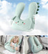BEBAS U-Shaped Kids Travel Pillow for Car - Comfortable Neck and Head Support Pillow for Sleeping on Long Trips, Cute