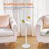 WW168BZ01 HOOBRO Small Round Side Table, Drink Table, Coffee Martini Table with Pedestal Accent for Small Spaces