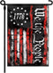 We The People 1776 Flag Double Sided 12x18in Betsy Ross American Constitution Flags for Yard Lawn Home Decor