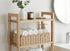 Cozy 2 CubesLand Scalloped Edge Toilet Paper Storage Basket, Living Room Home Decor Basket, Paper Rope Small Baskets
