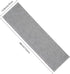 Gray Burlap Table Runner, Natural Imitated Linen 14 x 48 Inch for Party, Wedding, Baby Shower, Farmhouse Dining