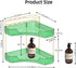 2 Countertop, Tier Corner Bathroom Organizer Vanity Makeup Organizer with Brush Holder, Space-Saving Skincare Storage