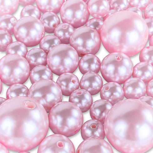 Super Z Outlet Elegant Glossy Polished Pearl Beads, DIY Jewelry Necklaces, Table Scatter, 8 Ounce Pack