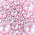 Super Z Outlet Elegant Glossy Polished Pearl Beads, DIY Jewelry Necklaces, Table Scatter, 8 Ounce Pack