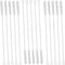 GFDesign Drinking Straw Cleaning Brushes Set, 10 Inches Extra Long, 10mm Wide Pipe Cleaner, Set of 15