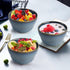 Peohud 6 Pack Small Dessert Bowls, 8 Ounce Porcelain Pinch Bowl Ramekins for Dessert, Pudding, Soup, Dipping Sauce