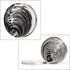 HULISEN Stainless Steel Round Cookie Cutter Set - 11 Circle Donut Doughnut Cutters for Baking