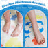 Pack 12 S&X Bathtub Non Slip Stickers,Grippy Dolphin Adhesive Treads Fine Gritty Textured Surface of Shower Floor Non