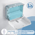 Dispenser,Commercial 200 Paper Towel Holder Dispenser Wall Mount,Multifold/Trifold/C Fold Hand Towel Paper Towel