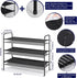 3 9-12 MAX Houser Tier Free Standing Shoe Rack, Metal Shoe Storage Shelf for Pairs, Easy to Assemble, Entryway