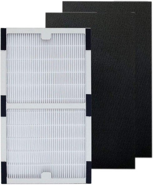 PUREBURG IAF-H-100C True HEPA Replacement Filter Compatible with Idylis IAF-H-100C IAP-10-200 IAP-10-280 Air Purifiers,
