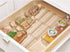 iDesign Linus Spice Rack, Drawer Organizer for Kitchen Storage - Clear