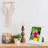 Home(5 7 Inches) Yalikop Scalloped Marble Picture Frame Display Photos Tabletop Display White Frame Home Picture