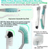 HONGSAGE 2Pcs Cleaning Brushes, Multi-Purpose Right Angle Brush Scrubbing Kitchen Coffeeroom Tearoom Deep Cleaning Edge