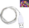 Fidt 9ft 30 LED USB String Lights - Silver Wire Fairy Lights for