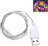 Fidt 9ft 30 LED USB String Lights - Silver Wire Fairy Lights for