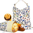 EHZYP 2 Pack Beeswax Bread Bags - 17x13 Inch Reusable Bread Storage Bags,Bees