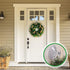 Large Clear Suction Cup Hooks for Shower, Heavy Duty Wreath Hangers for Front Door Window Glass (4 Packs)