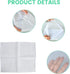 2.38 Gal/3.17 2 Pack Reusable Mesh Bags for Gal Cross-beam Fruit Wine Press, Washable Filter Bag for Straining