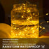6 Pack 7ft 20 Fairy Lights Battery Operated String Lights, Led Mini Lights, Waterproof Silver Wire Starry for Mason