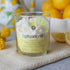 Dessert Candle Lemoncello, Long Lasting Scent Citrus Bergamot Mint, Natural Coco Soy Wax, 9 oz