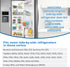 UPGRADED 240323002 Refrigerator Door Bin Shelf, Compatible with Frigidaire & Kenmore, Replacement Parts for Bottom