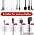 Latoxcaa 25 Pack Hooks for Outdoor String Lights, Heavy Duty Cable Clips, Damage Free Cord Clips, Waterproof