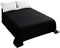 Sfoothome Twin Flat Sheet Black, Premium 1-Piece Hotel Quality Bedding, 1500 Thread Count, Stain-Resistant