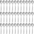Pleafind 36-Pcs Dinner Spoons Set, 7.4 Inch Stainless Steel Silverware, Mirror Polished Spoons for Home & Kitchen