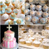 HiParty 3Pcs/Set Mini Angel Baby & Wings Fondant Molds, Silicone Cake Decorating Tools for Baby Shower