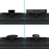 12 13.2 lb Mount-It! Above TV Shelf for Wall Mounted TV Adjustable No-Drill TV Top Shelf for Cable Box & Streaming