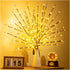KXCOFTXI 3 Pack Twig Lights, Prelit Branches, USB Plug in with 60 LED Bulbs, Decorative Lights for Indoor Party
